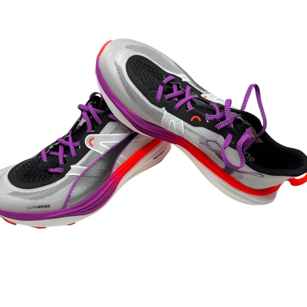 Puma Deviate Nitro Elite Mens Trail Running Racing Shoes White Size US 8.5